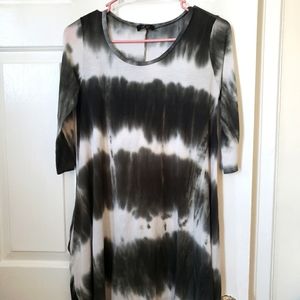 Tye dye tshirt dress